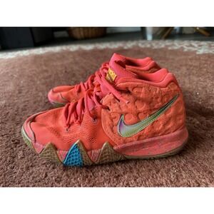 Nike Kyrie 4 Lucky Charms Special Exclusive‎ Red Size 6Y Youth